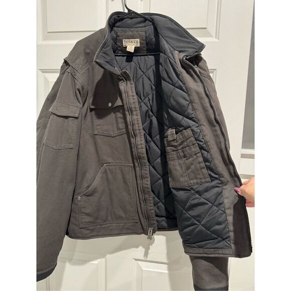 NWOT Duluth Trading Company Men's Superior Windproof Fire Hose Jacket Size 3XL - Picture 6 of 12